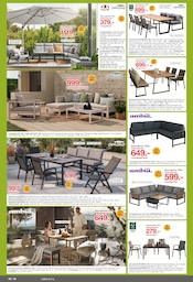 Aktueller Möbelzentrum Pforzheim Prospekt mit Gartenbank, "HAUSRABATT", Seite 2
