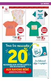 Vêtements Angebote im Prospekt "Super U" von Super U Vêtements Angebote im Prospekt "Super U" von Super U auf Seite 35