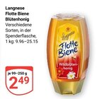 Flotte Biene Blütenhonig im Angebot bei GLOBUS in Gotha Flotte Biene Blütenhonig Angebote von Langnese bei GLOBUS Gotha für 2,49 €