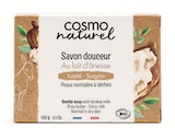 Savon de beauté lait d'anesse karité - COSMO NATUREL en promo chez Naturalia Villenave-d'Ornon à 3,19 €