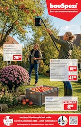 bauSpezi Prospekt "Bau- und Heimwerkermärkte", 8 Seiten, 05.09.2026 - 05.09.2026 Aktueller bauSpezi Prospekt, "Bau- und Heimwerkermärkte", mit Angeboten der Woche, gültig von 05.09.2026 bis 05.09.2026
