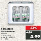 Kaufland - Mineralwasser Medium Angebot im Prospekt Mineralwasser Medium bei Kaufland im Prospekt "" für 4,99 €