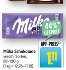 Schokolade im Angebot bei E center in Neustadt Schokolade Angebote von Milka bei E center Neustadt für 1,11 €