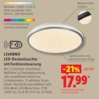 LED-Deckenleuchte mit Farbtonsteuerung von LIVARNO für 17,99 € bei Lidl im Angebot LED-Deckenleuchte mit Farbtonsteuerung von LIVARNO im aktuellen Lidl Prospekt