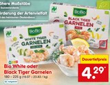 Aktuelles Bio White oder Black Tiger Garnelen Angebot bei Netto Marken-Discount in Pforzheim ab 4,29 €