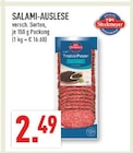Marktkauf Ibbenbüren - SALAMI-AUSLESE Angebot im Prospekt SALAMI-AUSLESE bei Marktkauf im Ibbenbüren Prospekt für 2,49 €