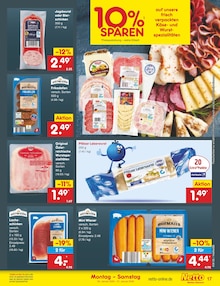 Fleisch im Netto Marken-Discount Prospekt "Aktuelle Angebote" mit 57 Seiten (Hamburg)