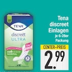 discreet Einlagen im EDEKA Prospekt discreet Einlagen von Tena im aktuellen EDEKA Prospekt für 2,99 €