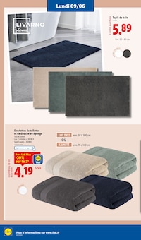Catalogue Lidl de la semaine "Le vrai prix des bonnes choses" avec 2 pages, valide du 09/06/2025 au 12/06/2025 pour Bourg-lès-Valence et alentours Prospectus Lidl de la semaine "Le vrai prix des bonnes choses" avec 2 pages, valide du 09/06/2025 au 12/06/2025 pour Bourg-lès-Valence et alentours