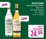 Grappa Angebote von Nardini bei Marktkauf Coburg für 24,99 €