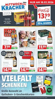 Aktueller GetrÀnkeland Ahrensburg Prospekt GetrÀnkeland Prospekt Ahrensburg "Die GetrÀnkekönner" mit 8 Seiten