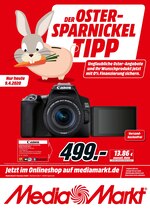 MediaMarkt Prospekt "DER OSTER-SPARNICKEL TIPP", 1 Seiten, für Rösrath, 09.04.2020 - 10.04.2020 MediaMarkt Prospekt "DER OSTER-SPARNICKEL TIPP", 1 Seiten, für Rösrath, 09.04.2020 - 10.04.2020