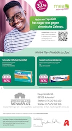 mea - meine apotheke Prospekt für Bad Schussenried: "Unsere Juni-Angebote", 4 Seiten, 01.06.2026 - 30.06.2026