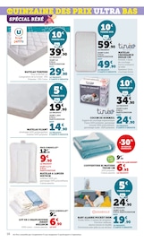 Matelas Angebote im Prospekt "QUINZAINE DES PRIX ULTRA BAS" von Hyper U Matelas Angebote im Prospekt "QUINZAINE DES PRIX ULTRA BAS" von Hyper U auf Seite 16