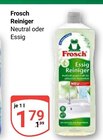 Reiniger Neutral Angebote von Frosch bei GLOBUS Erlangen für 1,79 €