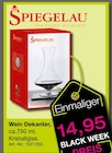 Wein Dekanter im Möbel Inhofer Prospekt Wein Dekanter von Spiegelau im aktuellen Möbel Inhofer Prospekt für 14,95 €