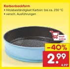 Karbonbackform im Angebot bei Netto Marken-Discount in Singen Karbonbackform Angebote bei Netto Marken-Discount Singen für 2,99 €
