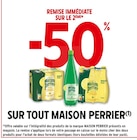 -50% REMISE IMMÉDIATE SUR LE 2ÈME SUR TOUT MAISON PERRIER - MAISON PERRIER en promo chez Intermarché Versailles