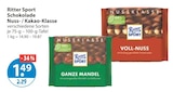 Schokolade Nuss- / Kakao-Klasse von Ritter Sport im aktuellen V-Markt Prospekt für 1,49 €
