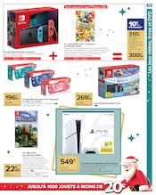 Nintendo Switch Angebote im Prospekt "un Noël grand comme ça" von Carrefour auf Seite 51