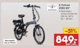 Aktuelles E-Faltrad Z120 20" Angebot bei Netto Marken-Discount in Dresden ab 849,00 €