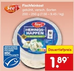 Heringshappen von Sea Gold für 1,89 € bei Netto Marken-Discount im Angebot Heringshappen von Sea Gold im aktuellen Netto Marken-Discount Prospekt