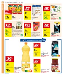 Promo Huile de tournesol dans le catalogue Carrefour du moment à la page 30