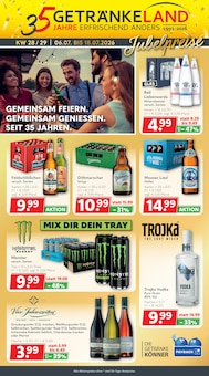 Aktueller GetrÀnkeland Wesenberg Prospekt GetrÀnkeland Prospekt Wesenberg "Die GetrÀnkekönner" mit 12 Seiten