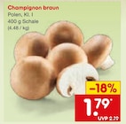 Aktuelle Champignons Angebote bei Netto Marken-Discount in Essen Aktuelles Champignon braun Angebot bei Netto Marken-Discount in Essen ab 1,79 €