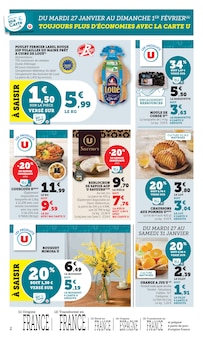 Catalogue U Express de la semaine "U Express" avec 12 pages, valide du 27/01/2026 au 08/02/2026 pour Menton et alentours Prospectus U Express de la semaine "U Express" avec 12 pages, valide du 27/01/2026 au 08/02/2026 pour Menton et alentours