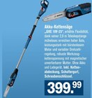 Akku-Kettensäge GKE 18V-25 im Angebot bei WERKMARKT Heitmann & Junge in Pinneberg Akku-Kettensäge GKE 18V-25 Angebote von Bosch bei WERKMARKT Heitmann & Junge Pinneberg für 399,99 €