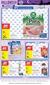 Promos Saucisse dans le catalogue "HAHA HALLOWEEN" de Carrefour Market Saucisse en promo dans le catalogue Carrefour Market à la page 4