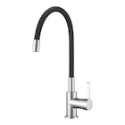 Brico Dépôt Saint-Étienne - Promo Mitigeur flexible haut chromé et noir PIASA bec pivotant 360° hauteur 28,3 cm Promo Mitigeur flexible haut chromé et noir PIASA bec pivotant 360° hauteur 28,3 cm à 39,90 € dans le catalogue Brico Dépôt à Saint-Étienne
