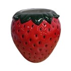 Vase barbotine fraise - CARREFOUR HOME à 6,99 € dans le catalogue Carrefour