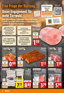 Bratwurst im EDEKA Prospekt "Aktuelle Angebote" mit 24 Seiten (Osnabrück)