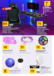 Promotion Lampe dans le prospectus Stokomani, valable du 12/11/2025 au 23/11/2025 Promo Lampe dans le catalogue Stokomani du moment à la page 7