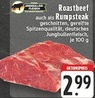 Roastbeef im Angebot bei E center in Neuwied Roastbeef Angebote von JUNGBULLEN-FLEISCH bei E center Neuwied für 2,99 €