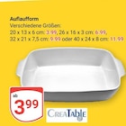 Auflaufform Angebote von CreaTable bei GLOBUS Leipzig für 3,99 €