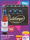 Alkoholfrei von Radeberger für 15,29 € bei Netto Marken-Discount im Angebot Alkoholfrei von Radeberger im aktuellen Netto Marken-Discount Prospekt