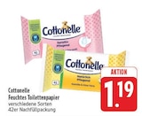 Feuchtes Toilettenpapier im Angebot bei E center in Dresden Feuchtes Toilettenpapier Angebote von Cottonelle bei E center Dresden für 1,19 €
