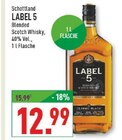 Blended Scotch Whisky Angebote von Label 5 bei Marktkauf Erftstadt für 12,99 €