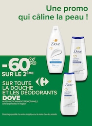 Prix et réduction Dove dans le prospectus Carrefour Proximité en cours Offre Dove dans le catalogue Carrefour Proximité du moment à la page 21