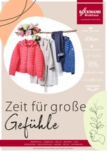 Modehaus Böckmann Prospekt für Mettingen mit 12 Seiten Modehaus Böckmann Prospekt für Mettingen: "Zeit für grosse Gefühle", 12 Seiten, 11.05.2021 - 20.05.2021