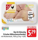 Frische Hähnchenschenkel bei EDEKA im Ühlingen-Birkendorf Prospekt für 5,29 €