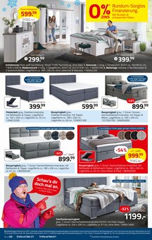 Bett im ROLLER Prospekt "Schneeflöckchen Preis-Schöckchen" mit 16 Seiten (Duisburg)