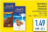 diska Prebitz - Maître Chocolatier Schokolade Angebot im Prospekt Maître Chocolatier Schokolade bei diska im Prebitz Prospekt für 1,49 €