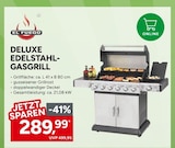 Aktuelles Deluxe Edelstahl-Gasgrill Angebot bei Marktkauf in Ulm ab 289,99 €