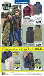 Mode im Lidl Prospekt Mode im Lidl Prospekt LIDL LOHNT SICH auf S. 46