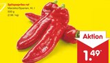 Aktuelles Spitzpaprika rot Angebot bei Netto Marken-Discount in Hildesheim ab 1,49 €