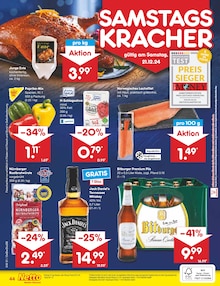 Jack Daniels im Netto Marken-Discount Prospekt "Aktuelle Angebote" mit 56 Seiten (Heidenheim (Brenz))